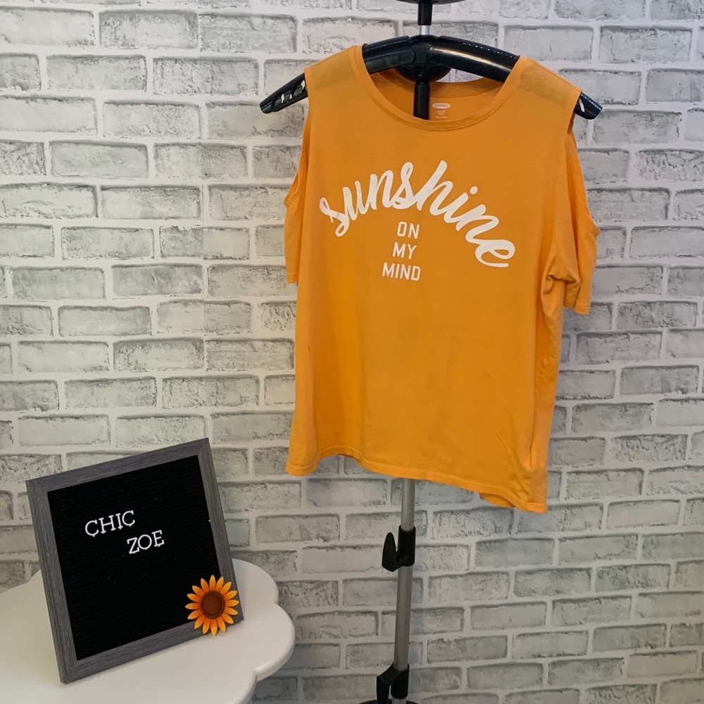 old navy sunshine on my mind tee